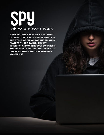 Spy Birthday Bundle